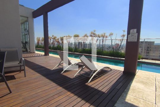 Área comum - Piscina de kitnet/studio para alugar com 1 quarto, 39m² em Vila Augusta, Guarulhos
