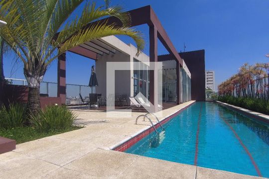 Área comum - Piscina de kitnet/studio para alugar com 1 quarto, 39m² em Vila Augusta, Guarulhos