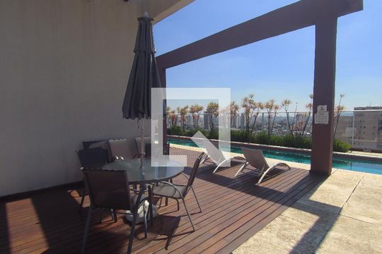 Área comum - Piscina de kitnet/studio para alugar com 1 quarto, 39m² em Vila Augusta, Guarulhos