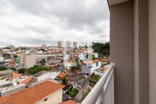 Varanda do Quarto 1 de apartamento à venda com 2 quartos, 60m² em Vila Mazzei, São Paulo