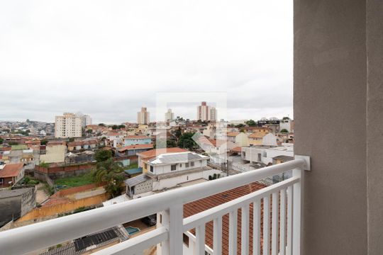 Varanda do Quarto 1 de apartamento à venda com 2 quartos, 60m² em Vila Mazzei, São Paulo