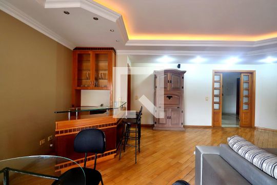 Sala de apartamento para alugar com 4 quartos, 245m² em Jardim, Santo André