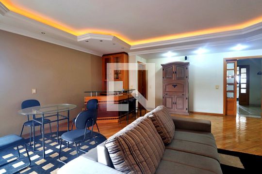 Sala de apartamento para alugar com 4 quartos, 245m² em Jardim, Santo André