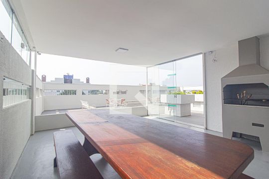 Área comum - Churrasqueira de apartamento para alugar com 3 quartos, 75m² em Bigorrilho, Curitiba