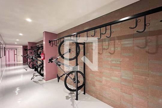 Bicicletario de kitnet/studio à venda com 0 quarto, 25m² em Campo Belo, São Paulo