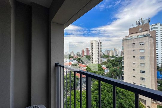 Sacada de kitnet/studio para alugar com 0 quarto, 25m² em Campo Belo, São Paulo