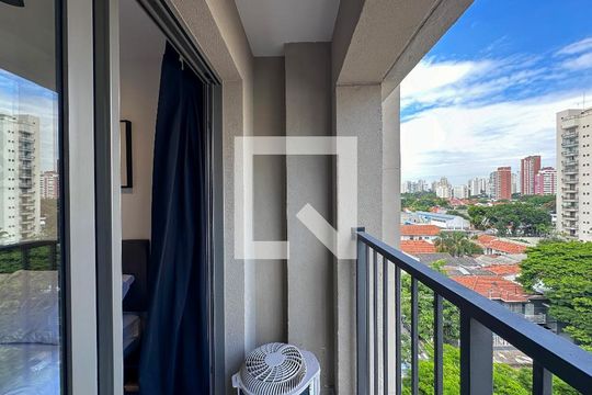 Sacada de kitnet/studio para alugar com 0 quarto, 25m² em Campo Belo, São Paulo