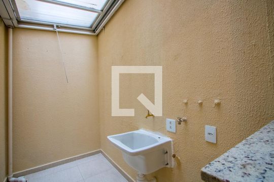 Área de serviço de apartamento à venda com 2 quartos, 91m² em Vila Helena, Santo André