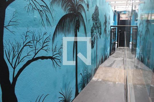 Área comum de kitnet/studio para alugar com 1 quarto, 27m² em Jardim Santa Edwirges, Guarulhos
