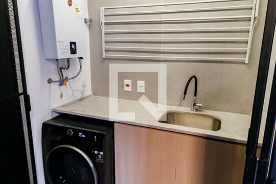 Área de Serviço de casa de condomínio à venda com 2 quartos, 112m² em Real Parque, São Paulo