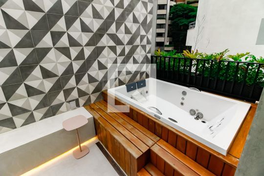 Cobertura - Jacuzzi de casa de condomínio à venda com 2 quartos, 112m² em Real Parque, São Paulo