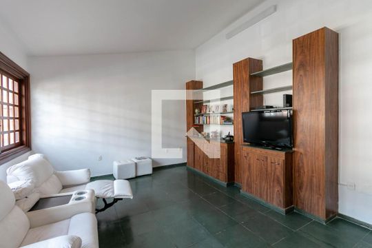 Sala de casa à venda com 4 quartos, 546m² em Mangabeiras, Belo Horizonte