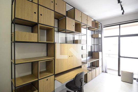 Sala de apartamento para alugar com 1 quarto, 37m² em Vila Mariana, São Paulo