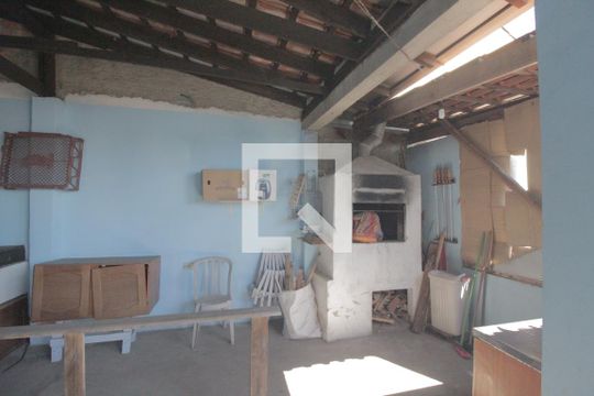 Área comum - Churrasqueira de casa à venda com 1 quarto, 88m² em Olaria, Canoas