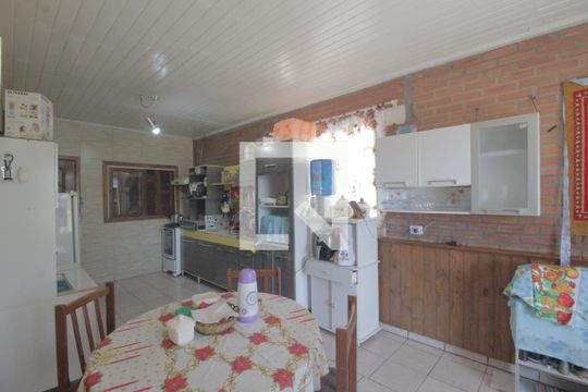 Cozinha de casa à venda com 1 quarto, 88m² em Olaria, Canoas
