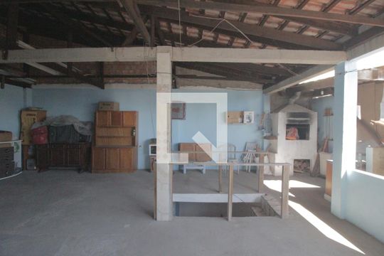 Área comum - Churrasqueira de casa à venda com 1 quarto, 88m² em Olaria, Canoas