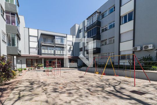 Área comum - Playground de apartamento para alugar com 1 quarto, 47m² em Petrópolis, Porto Alegre