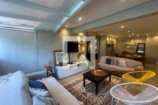 Sala de apartamento para alugar com 2 quartos, 82m² em Melville Empresarial Ii, Barueri