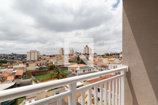 Varanda do Quarto 1 de apartamento à venda com 2 quartos, 60m² em Vila Mazzei, São Paulo