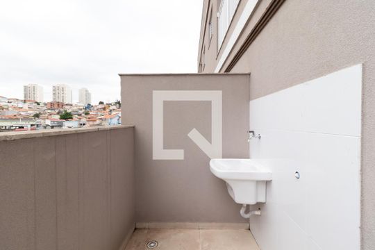 Área de Serviço de apartamento à venda com 2 quartos, 60m² em Vila Mazzei, São Paulo