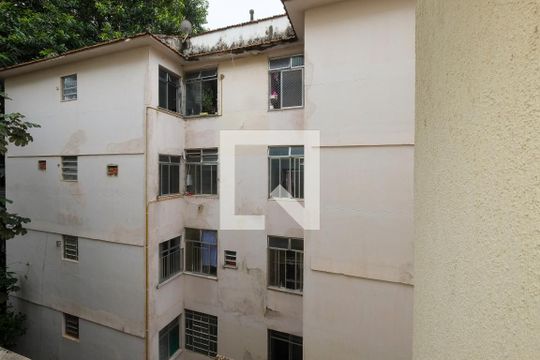 Vista da Suíte de apartamento para alugar com 2 quartos, 70m² em Tijuca, Rio de Janeiro