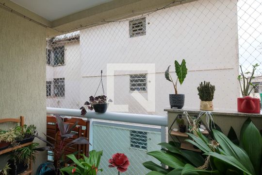 Varanda da Sala de apartamento para alugar com 2 quartos, 70m² em Tijuca, Rio de Janeiro