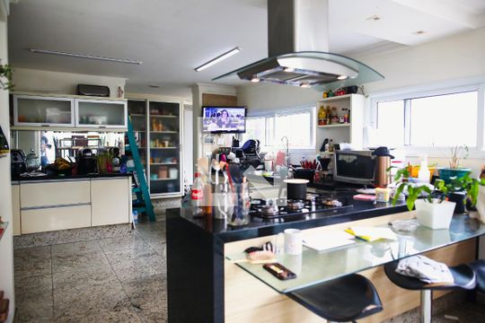 Cozinha de casa à venda com 3 quartos, 384m² em Jardim, Santo André