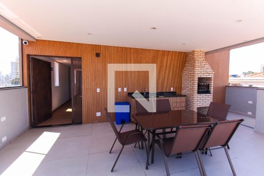 Área comum - Churrasqueira de apartamento à venda com 1 quarto, 28m² em Vila Invernada, São Paulo