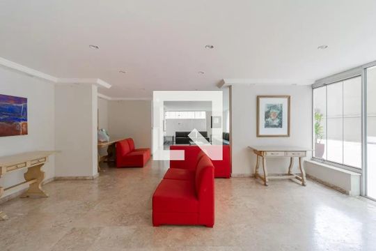 Área comum - Salão de festas de apartamento para alugar com 2 quartos, 105m² em Vila Uberabinha, São Paulo