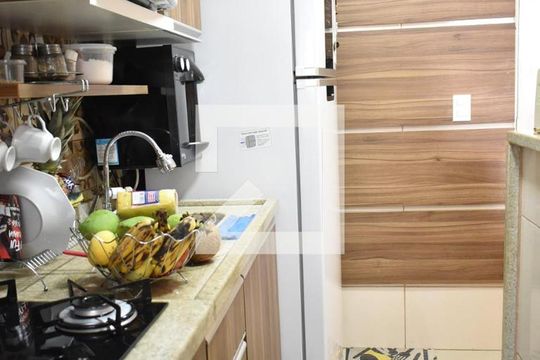 Cozinha de apartamento para alugar com 2 quartos, 52m² em Campo Grande, Rio de Janeiro