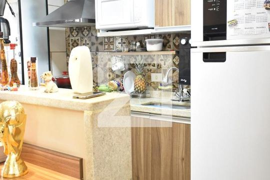 Cozinha de apartamento para alugar com 2 quartos, 52m² em Campo Grande, Rio de Janeiro