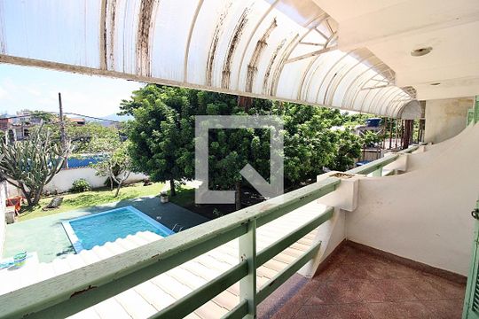 Varanda da Suite 2 de casa para alugar com 6 quartos, 600m² em Recreio dos Bandeirantes, Rio de Janeiro