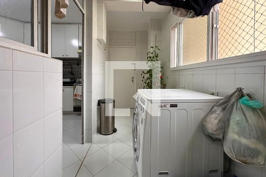 Área de Serviço de apartamento à venda com 3 quartos, 131m² em Chácara Santo Antônio (zona Sul), São Paulo