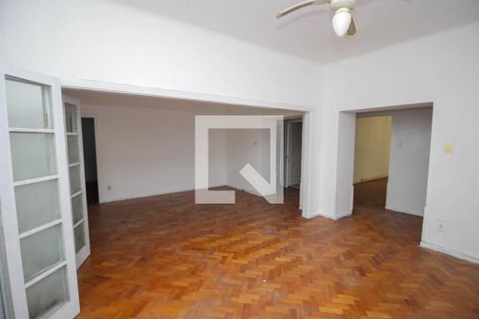 Sala de Estar de apartamento à venda com 4 quartos, 183m² em Botafogo, Rio de Janeiro