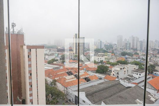 Vista Sala - Sala de Jantar - Area Gormet de apartamento para alugar com 2 quartos, 56m² em Casa Branca, Santo André