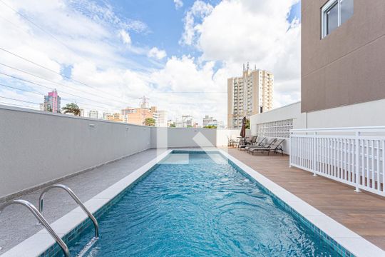 Piscina de apartamento para alugar com 2 quartos, 56m² em Casa Branca, Santo André