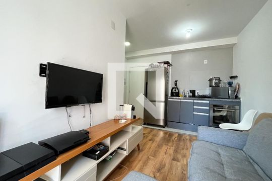 Sala de apartamento à venda com 1 quarto, 30m² em Jardim Prudência, São Paulo
