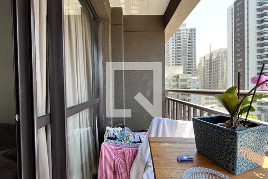 Varanda de apartamento à venda com 1 quarto, 30m² em Jardim Prudência, São Paulo