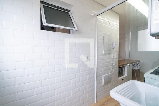 Área de Serviço de apartamento para alugar com 2 quartos, 56m² em Vila Mascote, São Paulo