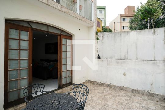 Varanda da Sala de casa à venda com 5 quartos, 380m² em Campestre, Santo André
