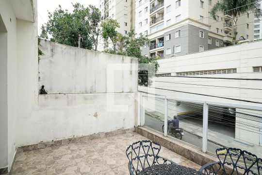 Varanda da Sala de casa à venda com 5 quartos, 380m² em Campestre, Santo André