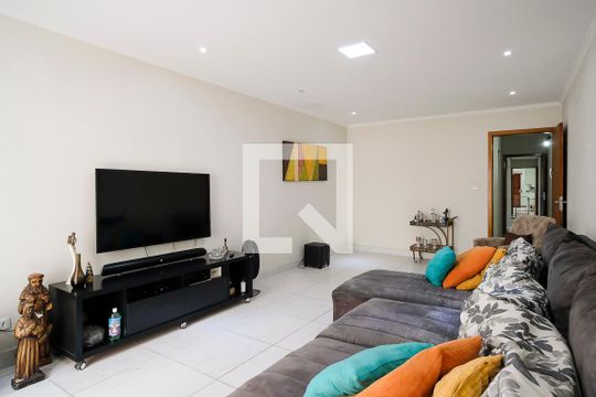 Sala de casa à venda com 5 quartos, 380m² em Campestre, Santo André