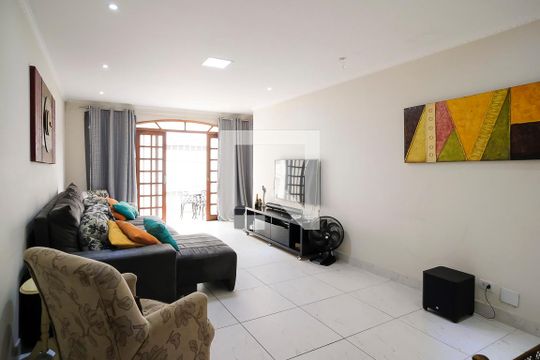 Sala de casa à venda com 5 quartos, 380m² em Campestre, Santo André