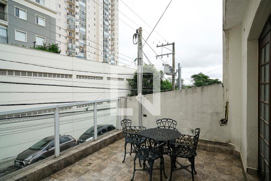 Varanda da Sala de casa à venda com 5 quartos, 380m² em Campestre, Santo André
