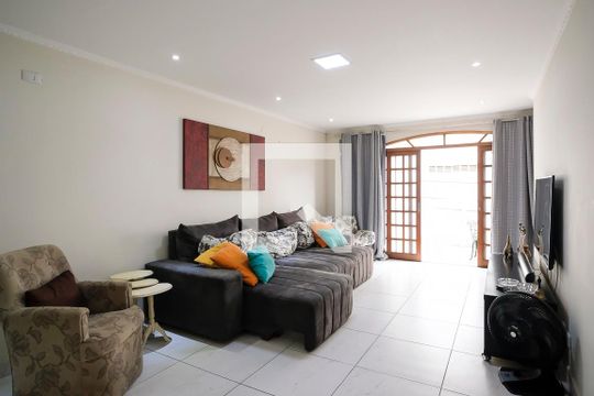 Sala de casa à venda com 5 quartos, 380m² em Campestre, Santo André