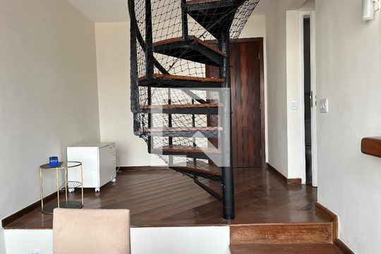Sala de apartamento à venda com 1 quarto, 90m² em Vila Clementino, São Paulo