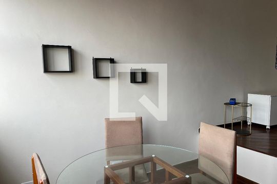 Sala de apartamento à venda com 1 quarto, 90m² em Vila Clementino, São Paulo