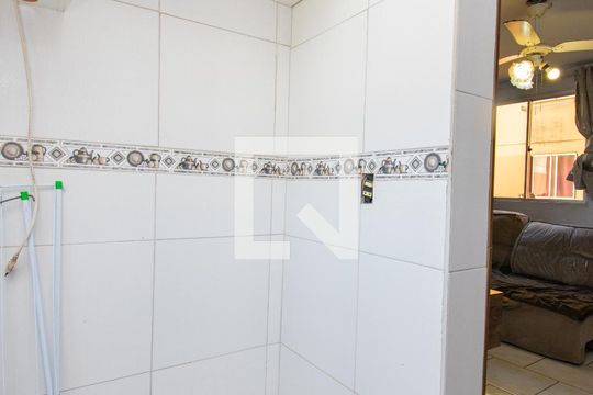 Cozinha de apartamento à venda com 2 quartos, 42m² em Partenon, Porto Alegre