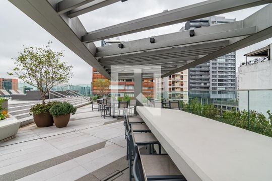 Área comum de apartamento para alugar com 1 quarto, 66m² em Pinheiros, São Paulo