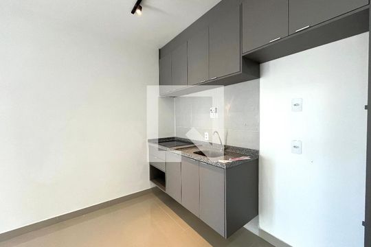 Cozinha de apartamento para alugar com 1 quarto, 30m² em Vila Santa Catarina, São Paulo